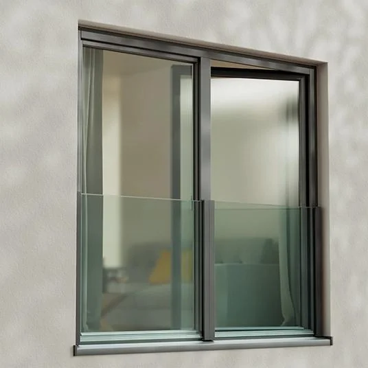 Fransk balkong med Easy Glass View glasräcke