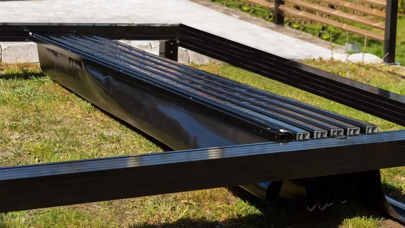 Pergola Zabra framifrån